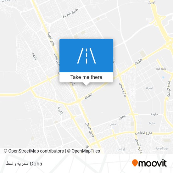 سدرية واسط map
