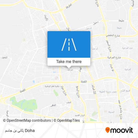 ثانى بن جاسم map