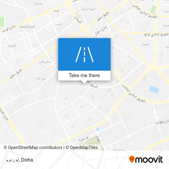 أم ردوم map