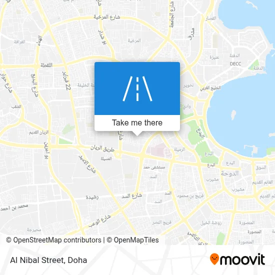 Al Nibal Street map
