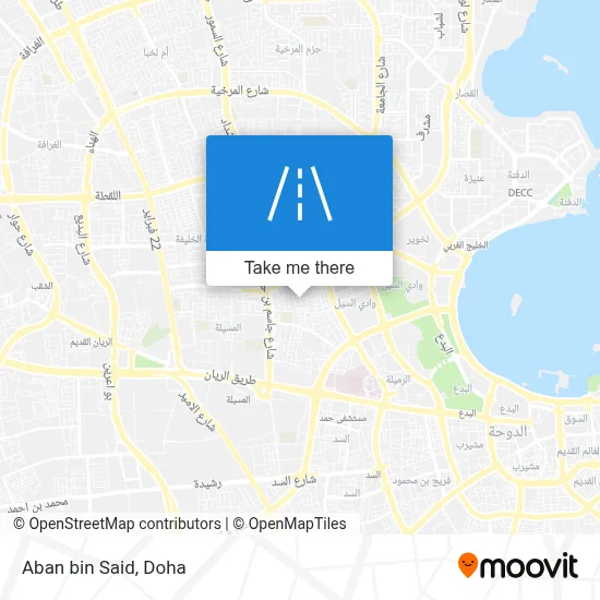 ابان بن سعيد map