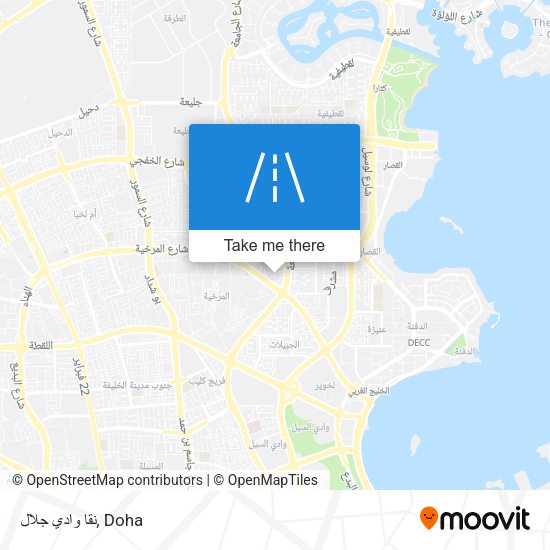 نقا وادي جلال map