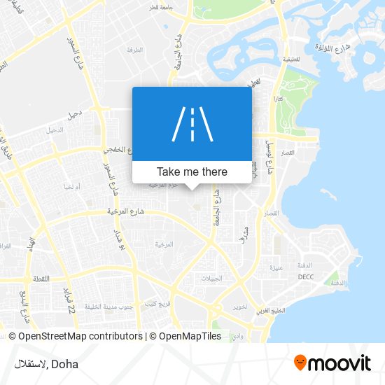 لاستقلال map