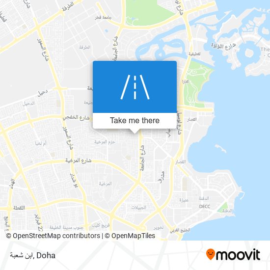 ابن شعبة map