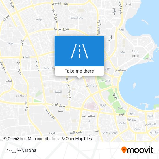 العطوريات map