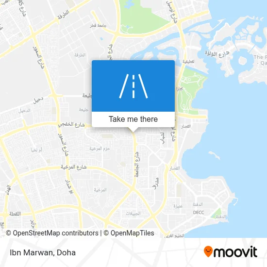 ابن مروان map