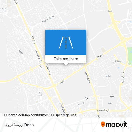 روضة أبروق map