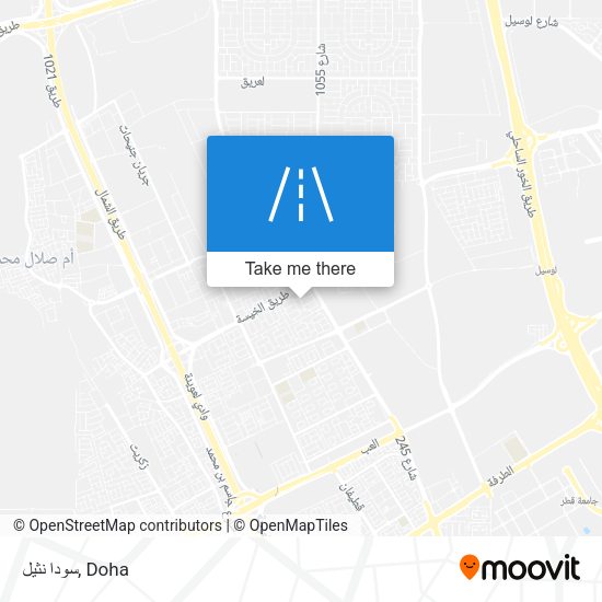 سودا نثيل map