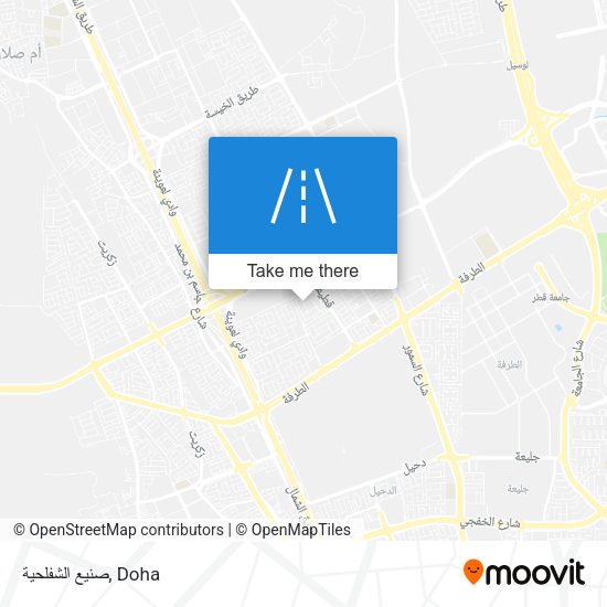 صنيع الشفلحية map