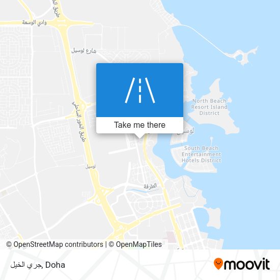 جري الخيل map