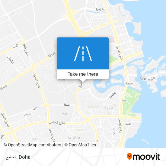 الجامع map