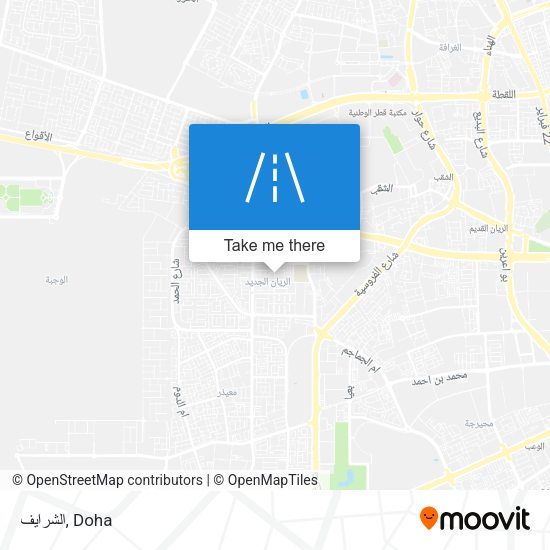 الشرايف map
