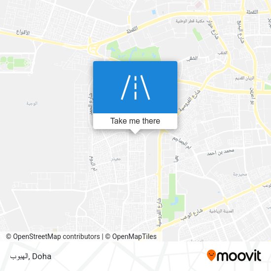 الهبوب map