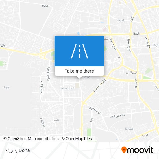 المريدة map