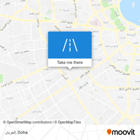 الجريان map