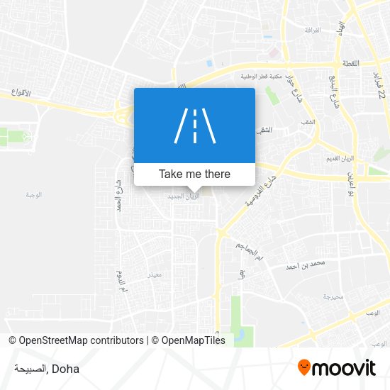 الصبيحة map