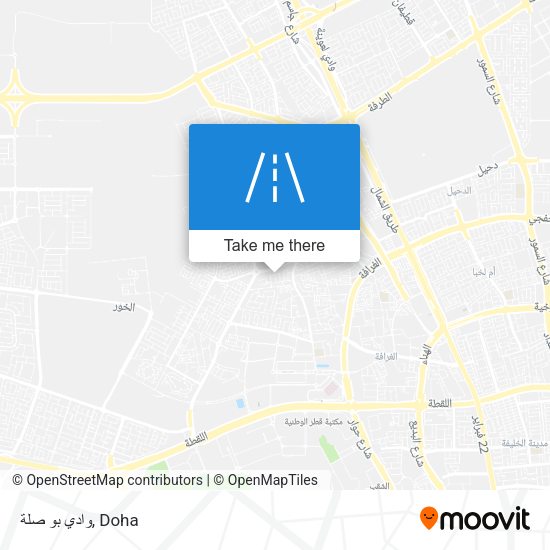 وادي بو صلة map