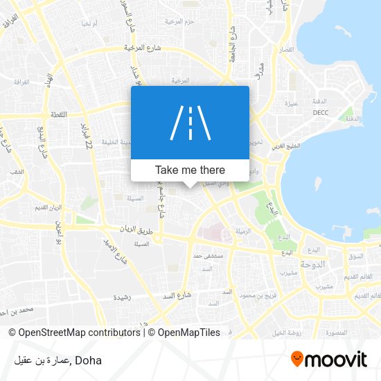 عمارة بن عقيل map