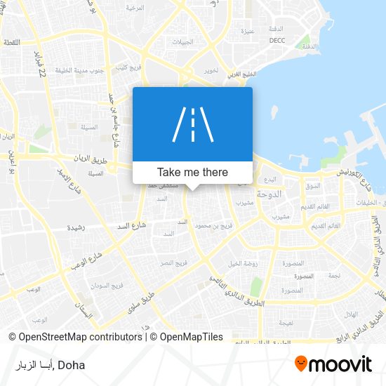 أبــا الزبار map