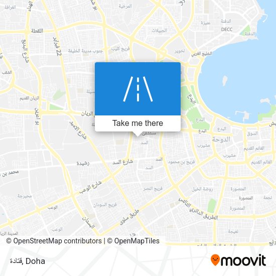 قتادة map
