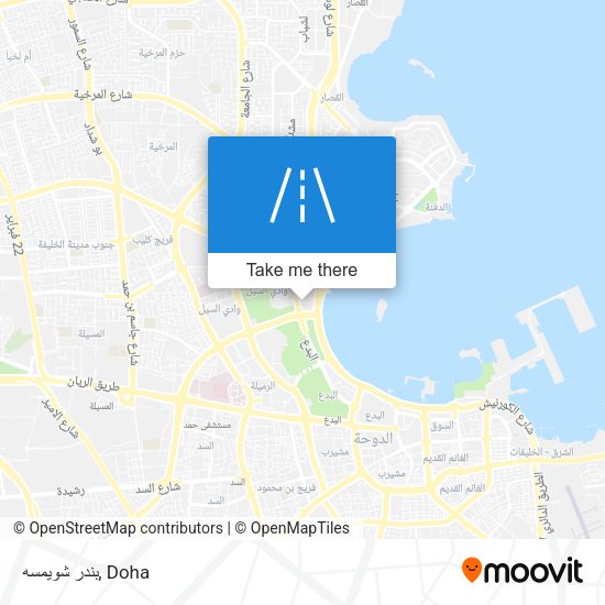 بندر شويمسه map