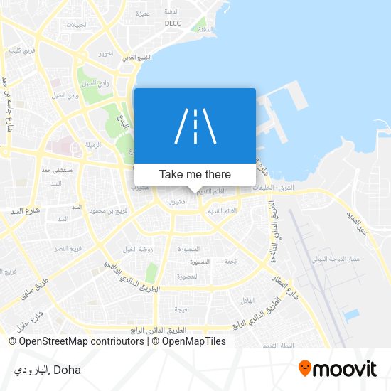 البارودي map