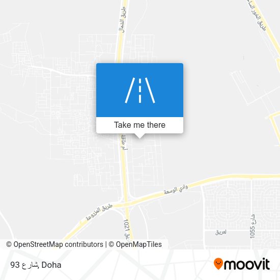 شارع 93 map