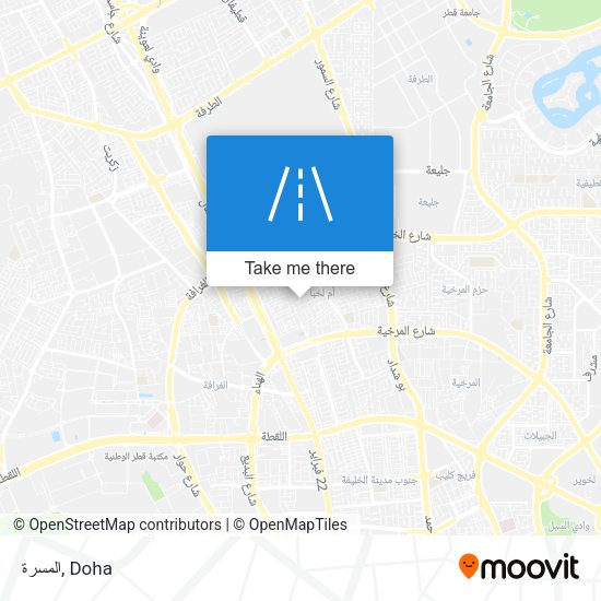 المسرة map