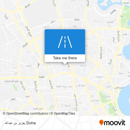 جرير بن عبدالله map
