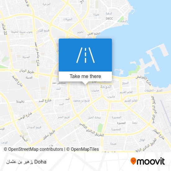 زهير بن عثمان map
