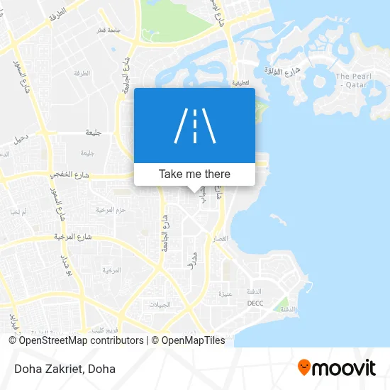 Doha Zakriet map