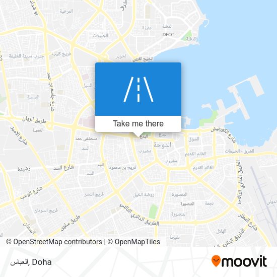 العباس map