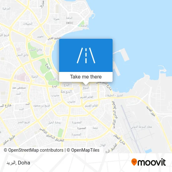 البريد map