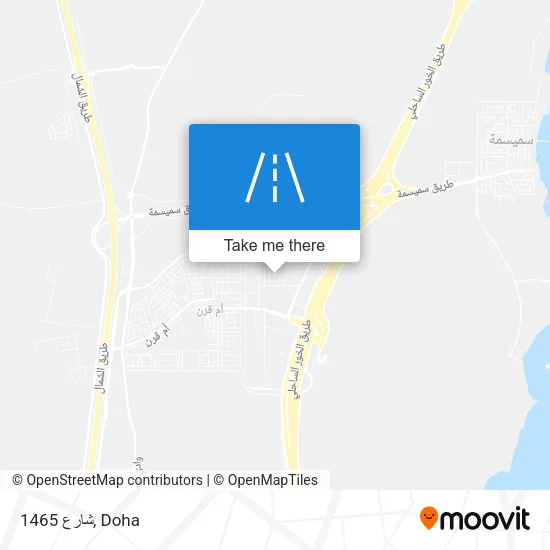 شارع 1465 map