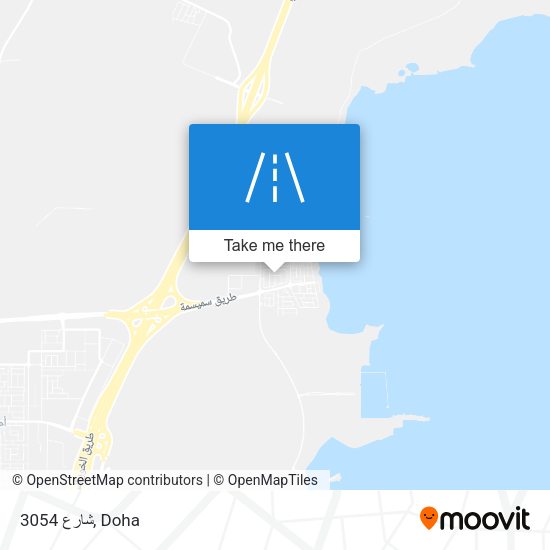 شارع 3054 map