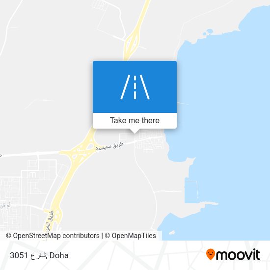 شارع 3051 map