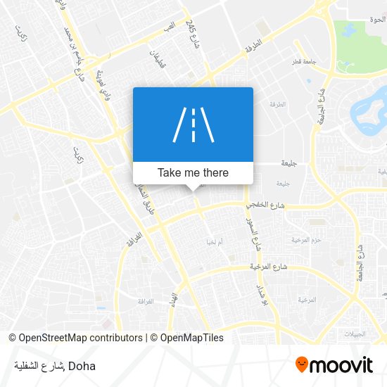 شارع الشفلية map