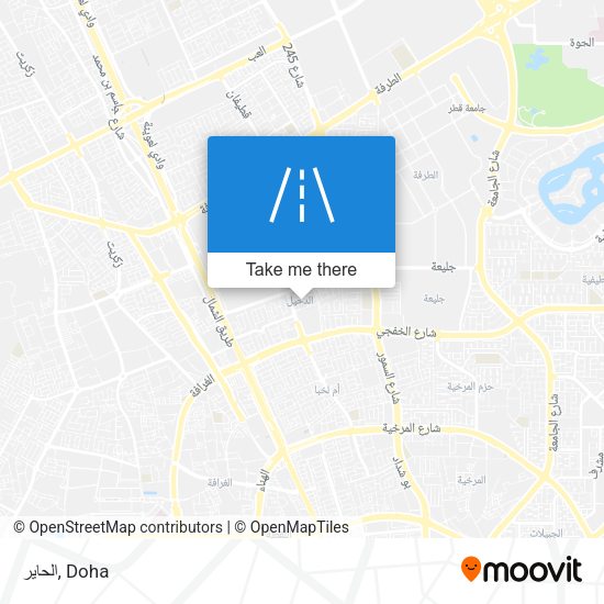 الحاير map