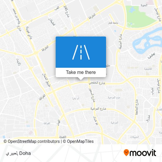 لعبيري map
