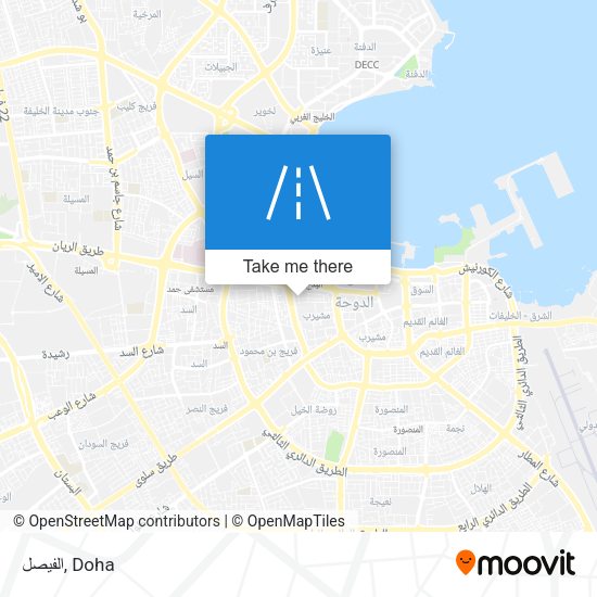 الفيصل map
