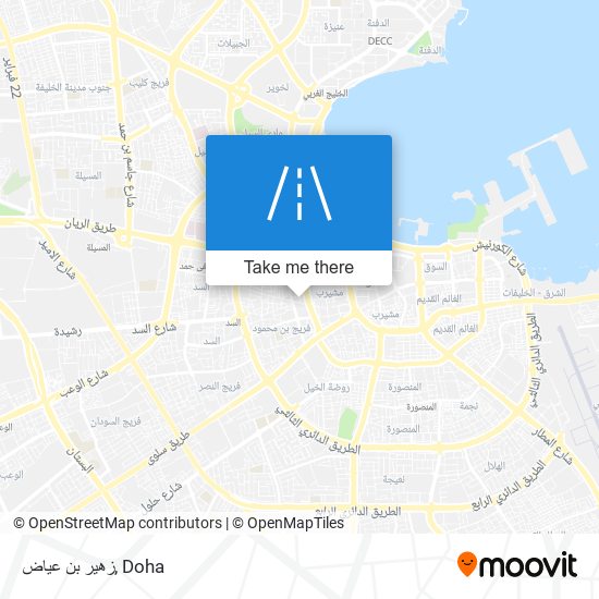 زهير بن عياض map