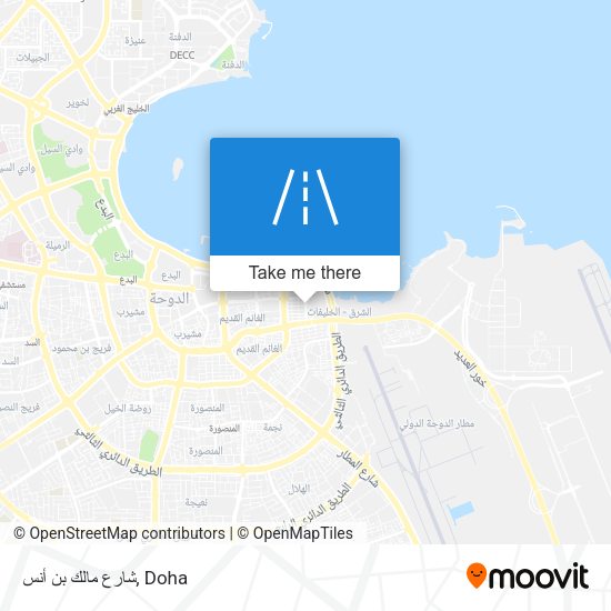 شارع مالك بن أنس map