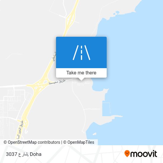 شارع 3037 map