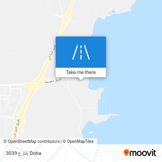 شارع 3039 map