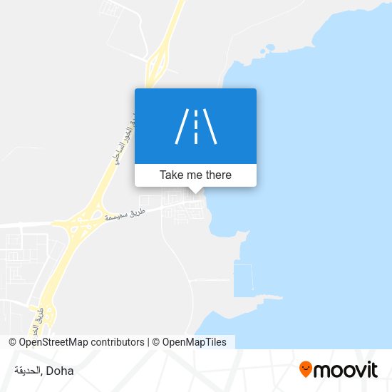 الحديقة map