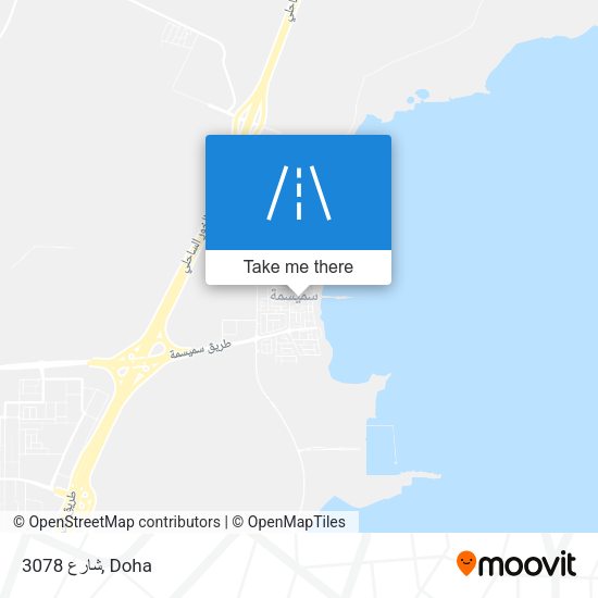 شارع 3078 map