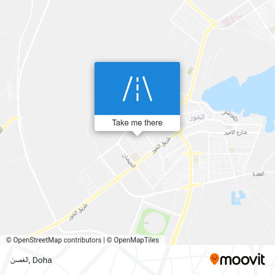 الغصن map