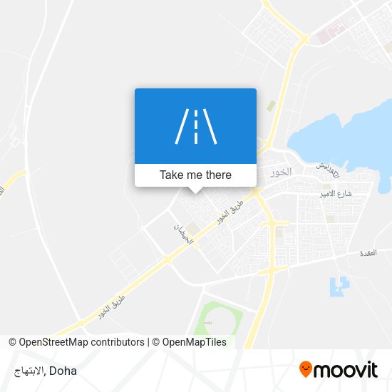 الابتهاج map