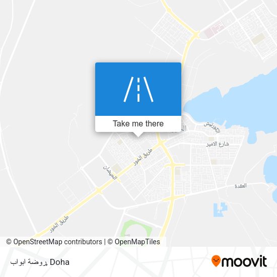 روضة ابواب map