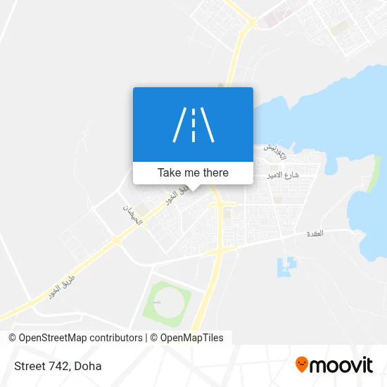 شارع 742 map